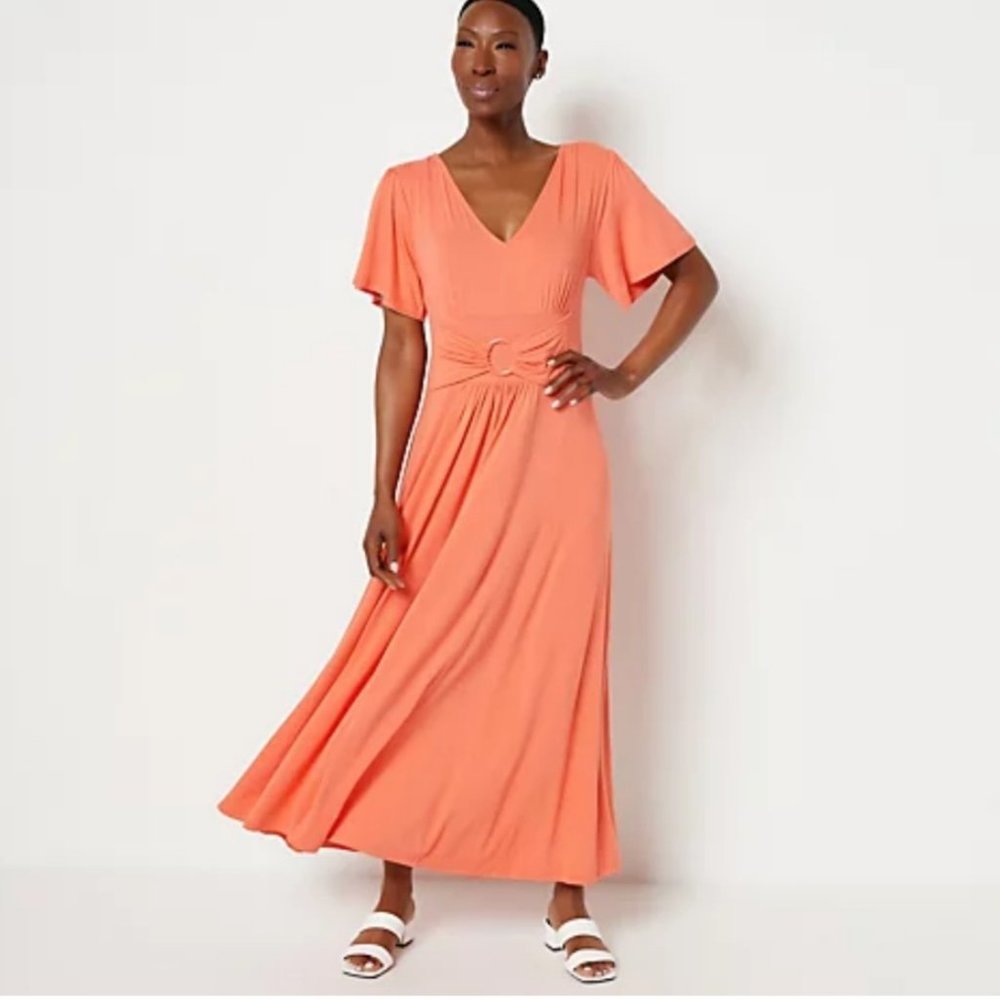 Laurie Felt Lake House Maxi Dress 11683